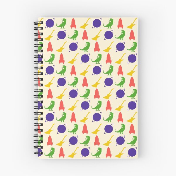Item preview, Rocket, Guitar, Planet, Dinosaur Pattern designed and sold by jezkemp.