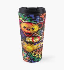 3d grateful dead dancing bears Travel Mug