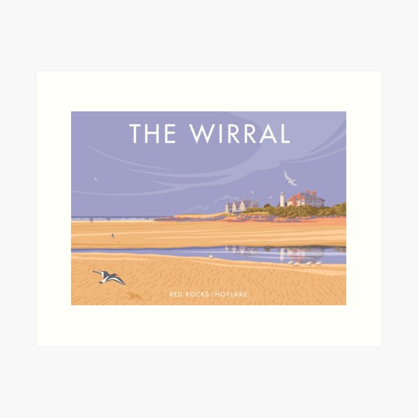 Aperçu de l'œuvre Les roches rouges du Wirral créée et vendue par smillership.