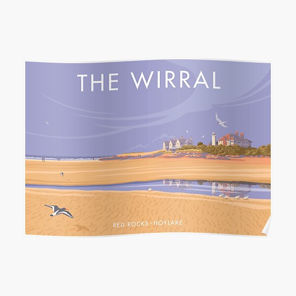 Red Rocks the Wirral Poster