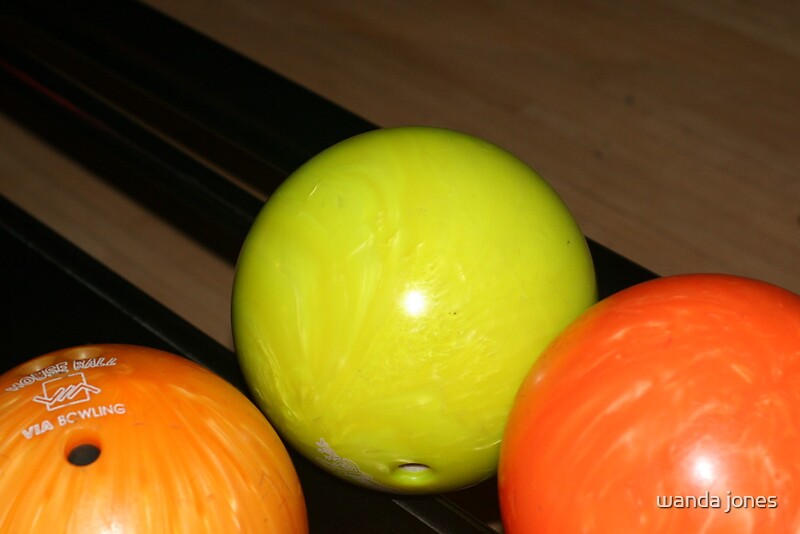 "Cosmic Bowling Balls" By Wanda Jones | Redbubble