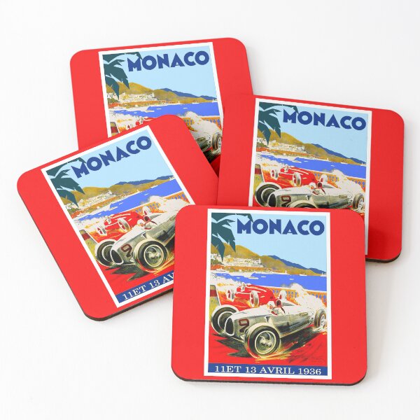 Item preview, MONACO GRAND PRIX; Vintage Advertising Print designed and sold by posterbobs.