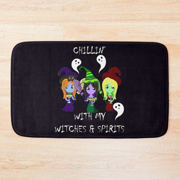 Item preview, Halloween Chillin With My Witches & Spirits Funny Drinking Party Witch designed and sold by Cute & Sassy Custom Gifting Boutiques.