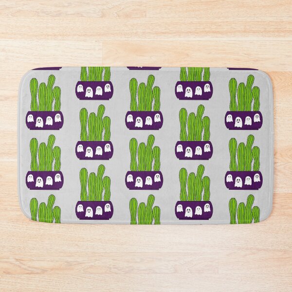 Item preview, Cute Cactus Design #122: Cacti In Halloween Ghosts Pot designed and sold by DreamCactus.