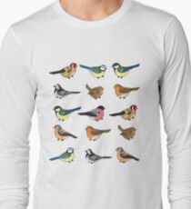 The birds are still singing Long Sleeve T-Shirt