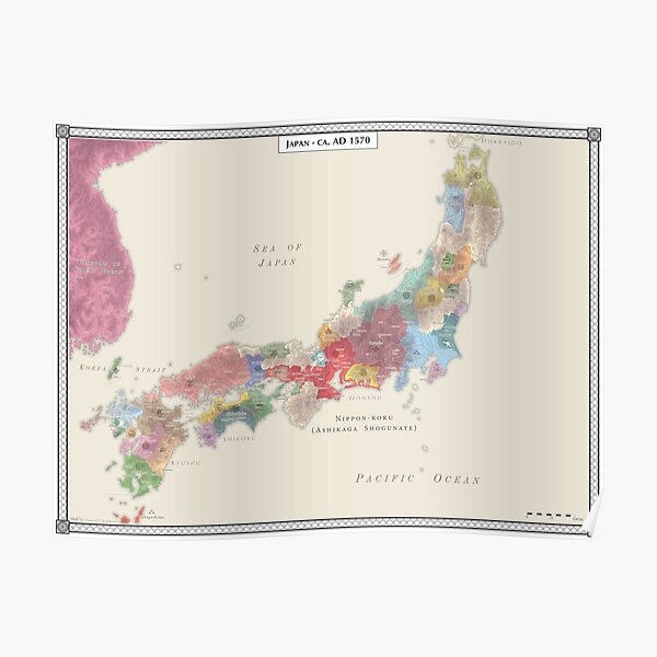 Japan AD 1570 Poster