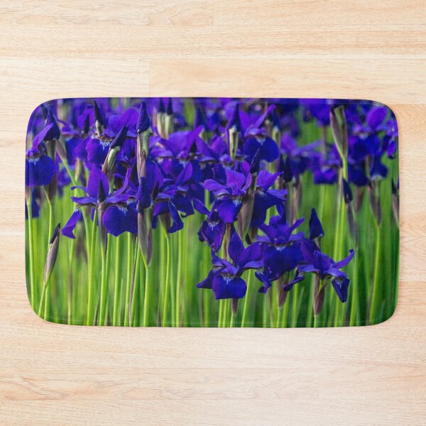 Item preview, A Garden for Vincent Van Gogh - Indigo Purple Irises Springtime Abundance - Take Two designed and sold by Georgia Mizuleva.