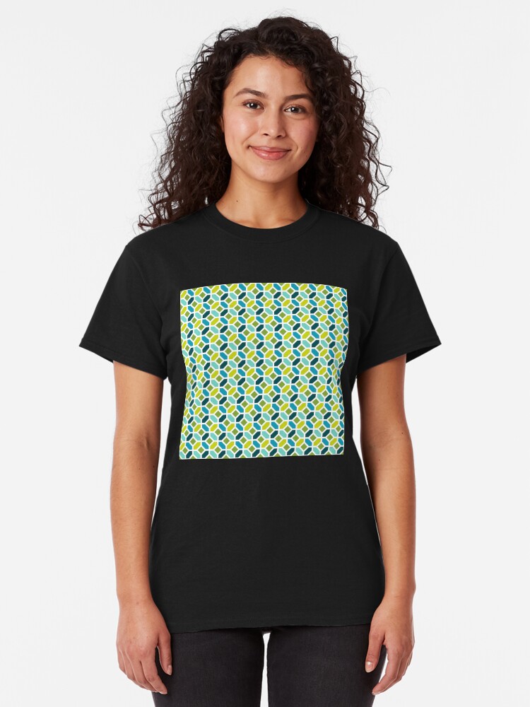 Alternate view of Geometric Pattern: Octagon: Spring Classic T-Shirt
