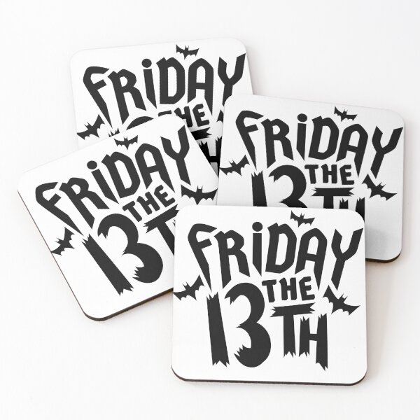 Item preview, Friday the 13th typography text art by Word Fandom - wordfandom designed and sold by Kerry Pritchard.