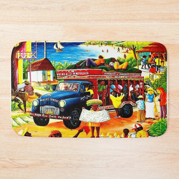 Item preview, HAITI : Vintage Travel and Tourism Advertising Print designed and sold by posterbobs.