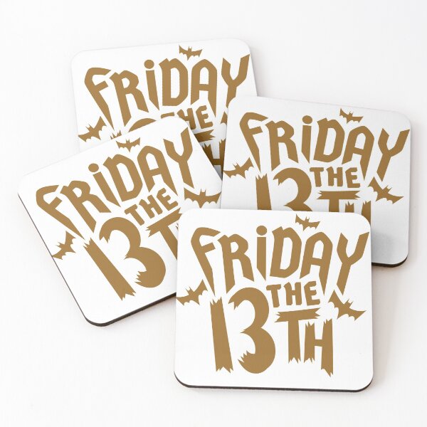 Item preview, Friday the 13th typography text art by Word Fandom - wordfandom designed and sold by Kerry Pritchard.