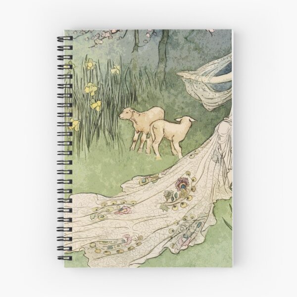 Item preview, Fairy queen with lambs designed and sold by Vintage Designs +.