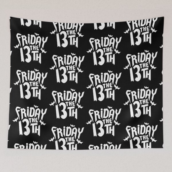 Item preview, Friday the 13th typography text art by Word Fandom - wordfandom designed and sold by Kerry Pritchard.
