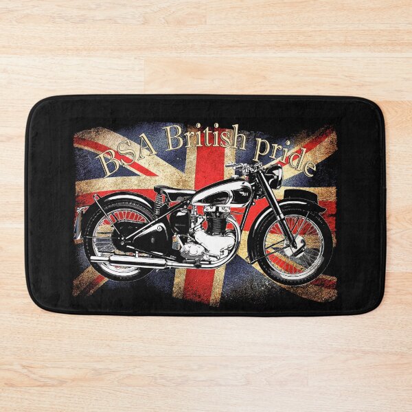 Item preview, Vintage Classic British BSA Motorcycle Icon designed and sold by patjila.