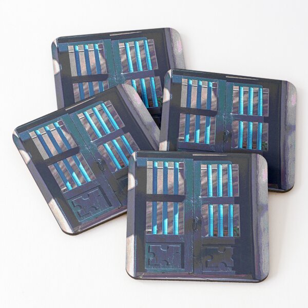 Item preview, Blue Doors with Spindles designed and sold by William E Lopez.