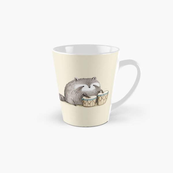 Item preview, Raccoon on Bongos designed and sold by SophieCorrigan.