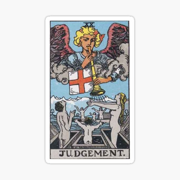 Item preview, Judgement - Tarot Card (Rider Waite) designed and sold by DuncanWhitlock.