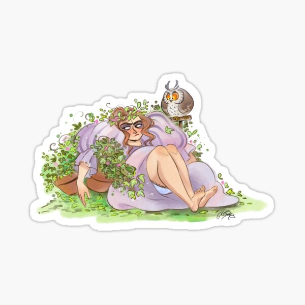 Green Queen Sticker