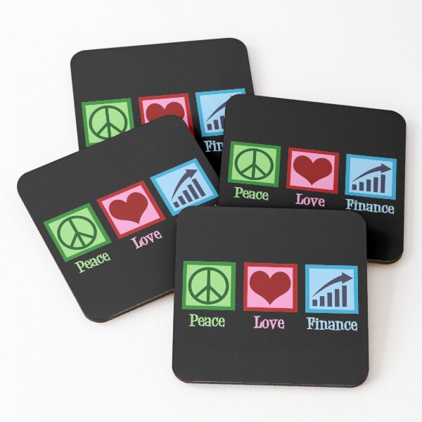Item preview, Peace Love Finance designed and sold by Epic Love Designs.