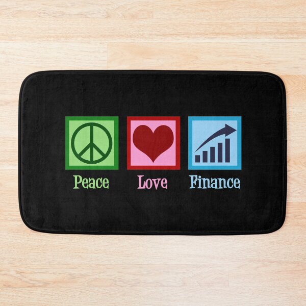 Item preview, Peace Love Finance designed and sold by Epic Love Designs.
