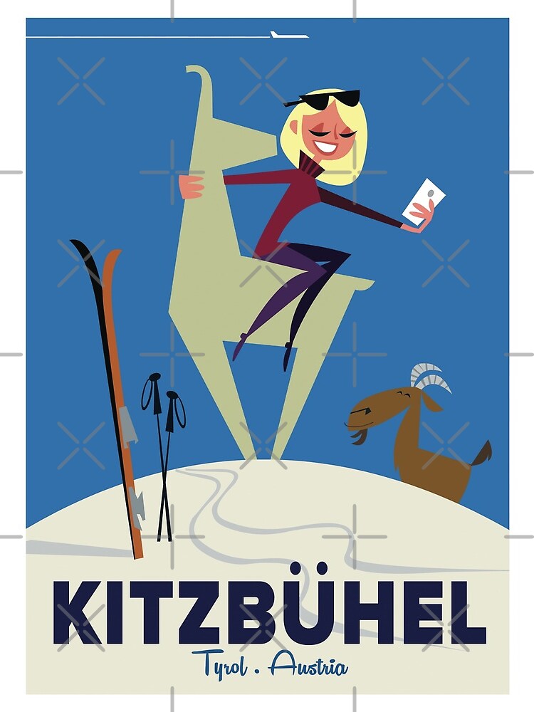 Kitzbuhel poster by GAGodel