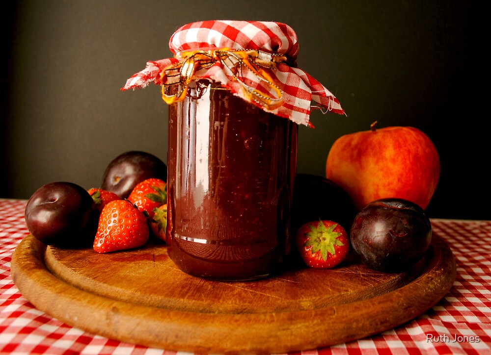 "A Jar of Jam." by Ruth Jones Redbubble