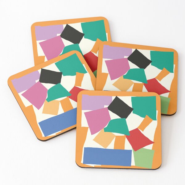 Item preview, Colorful Collage Matisse Inspired designed and sold by ShaMiLaB.