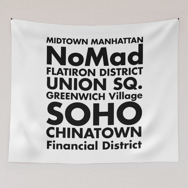 Item preview, New York Subway Sign, Broadway Line designed and sold by NordicStudio.
