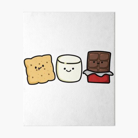 Bonfire smores C41 I Chibi girl I Doodle I Kawaii I Doll I Hand made I Choice of skin and hair I Functional I Custom I Hand drawn