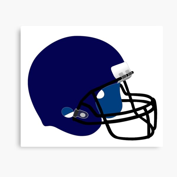 "FOOTBALL HELMET" Canvas Print by ShyneR Redbubble