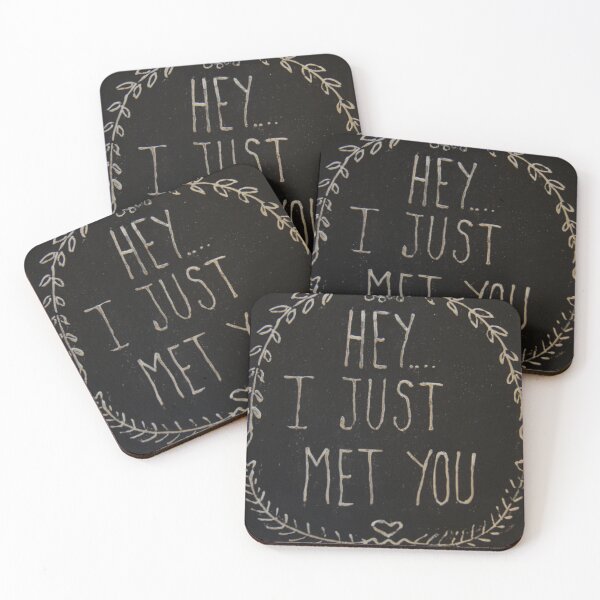 Item preview, Hey I Just Met You... / Blackboard / Vines / Girlfriend / Boyfriend  / designed and sold by artenvironments.
