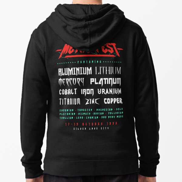 Metal Fest Zipped Hoodie