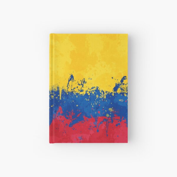 Item preview, Kolumbien-Flagge - unordentlicher Spritzer-Schmutz designed and sold by GrizzlyGaz.