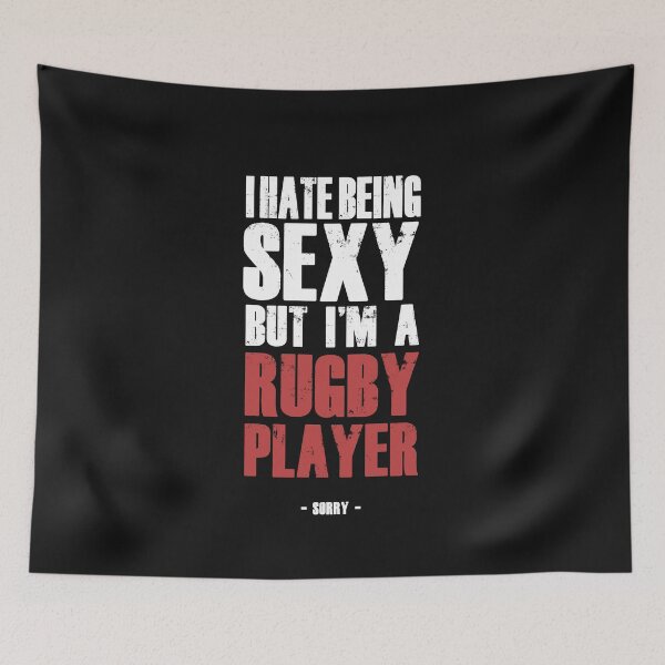 Item preview, I hate being sexy Graphic for a Rugby Player and Fan designed and sold by surfingfun.