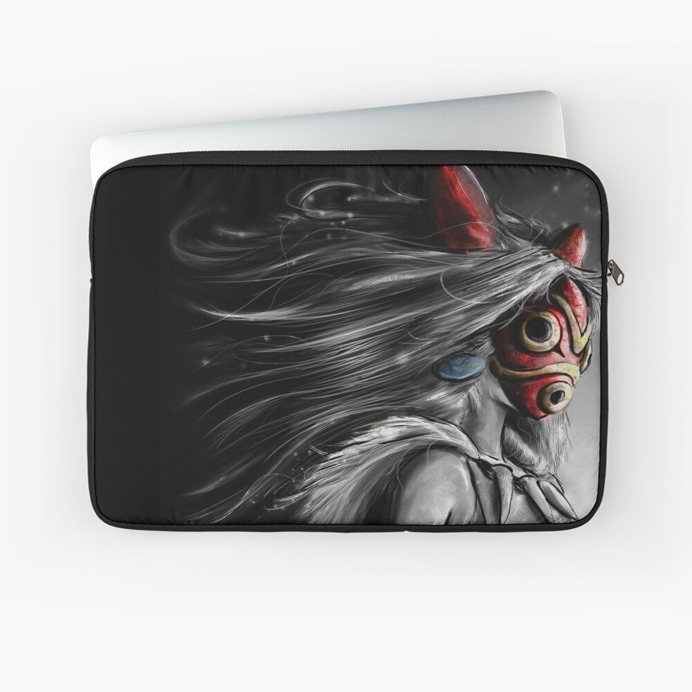 Fury of the Princess Anime Digital Painting Laptop Sleeve