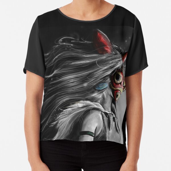 Furia de la princesa Anime pintura digital Blusa