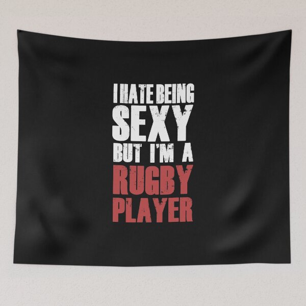 Item preview, I hate being sexy Graphic for a Rugby Player and Fan designed and sold by surfingfun.
