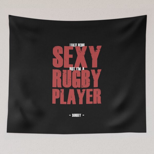 Item preview, I hate being sexy Graphic for a Rugby Player and Fan designed and sold by surfingfun.