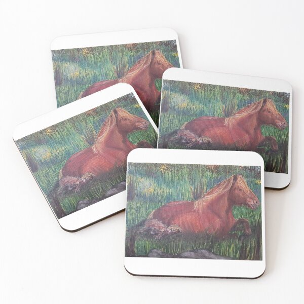 Item preview, Wild carneddau ponies  designed and sold by Sausageface.