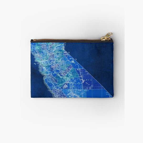 Item preview, California 1898 blue 2 designed and sold by drawspots.