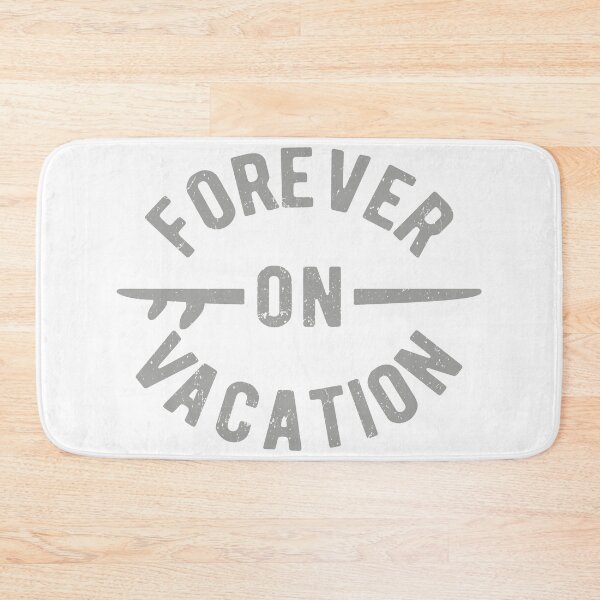 Item preview, Distressed Surf Sticker Forerver On Vacation designed and sold by TonySpencer.