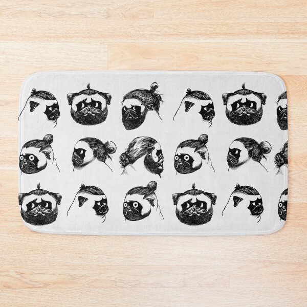 Item preview, Pug Buns designed and sold by Huebucket.