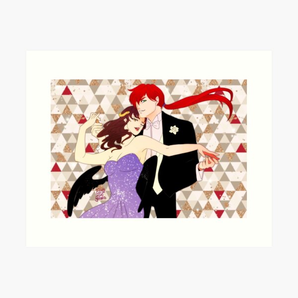 dance with me Art Print