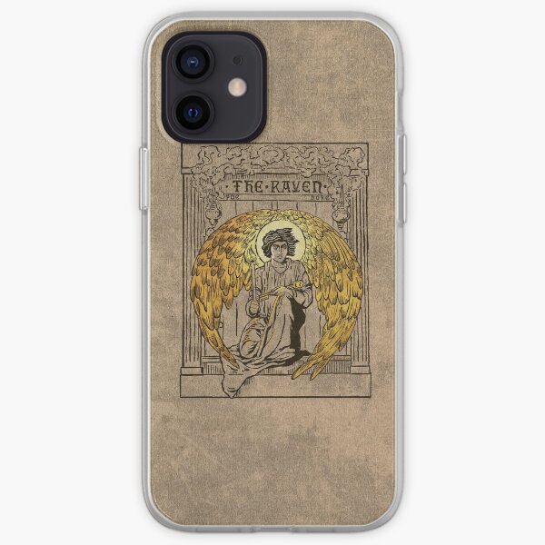 The Raven. 1884 edition cover iPhone Soft Case