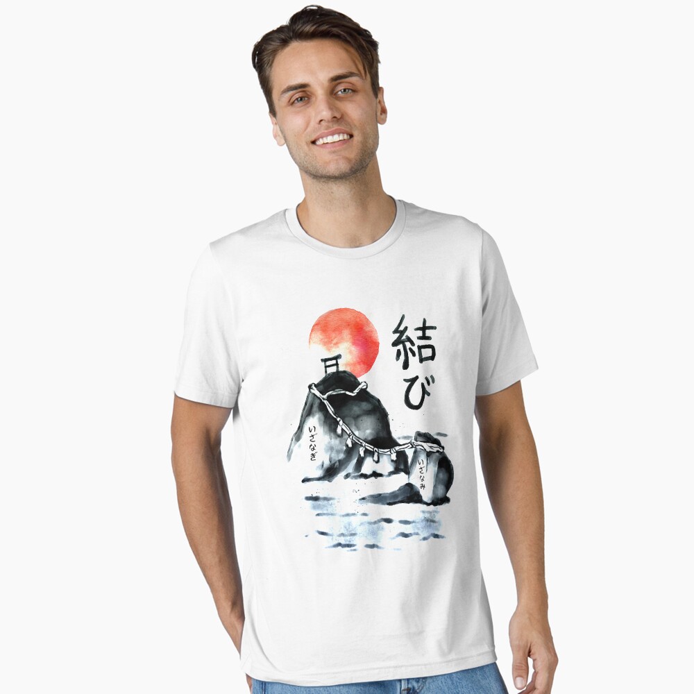 Vista previa del artículo con la obra «Camiseta esencial», diseñado y vendido por Yoteformo.