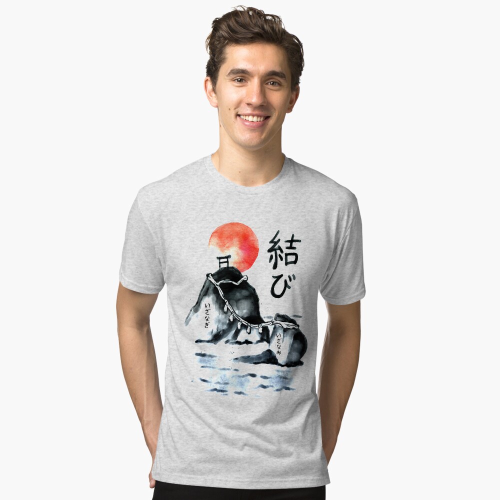 Vista previa del artículo con la obra «Camiseta de tejido mixto», diseñado y vendido por Yoteformo.