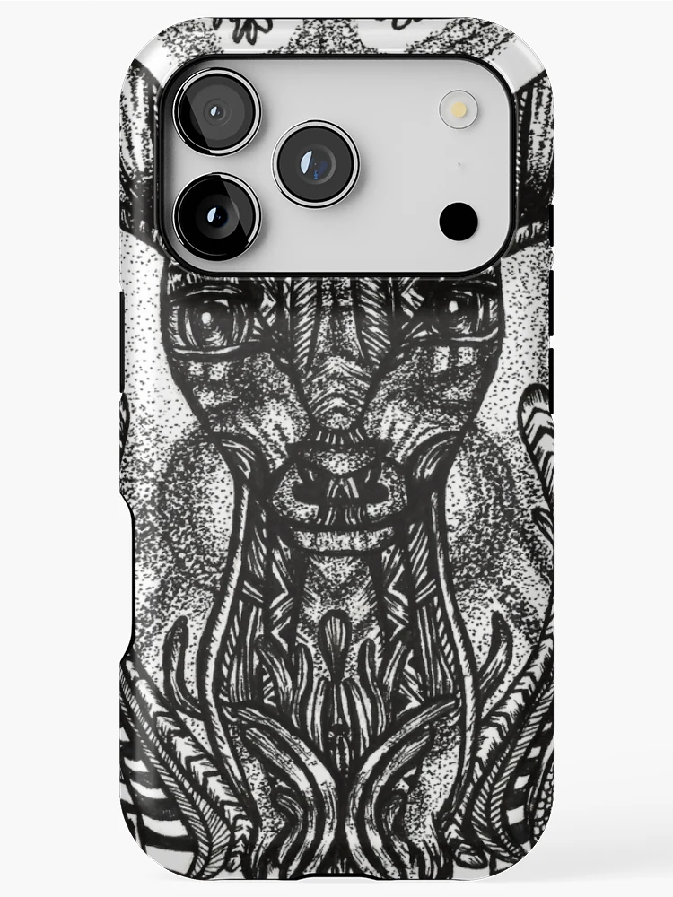 Thumbnail 1 of 4, iPhone Case, Patterned designed and sold by Alabaster-Ink.