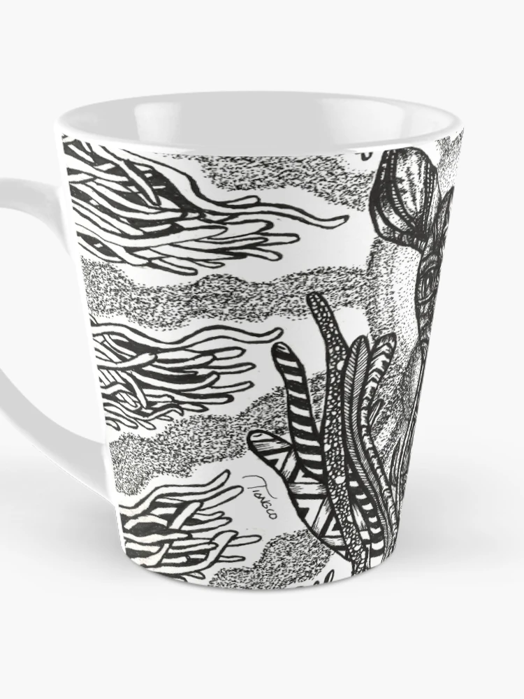Thumbnail 3 of 4, Coffee Mug, Patterned  designed and sold by Alabaster-Ink.