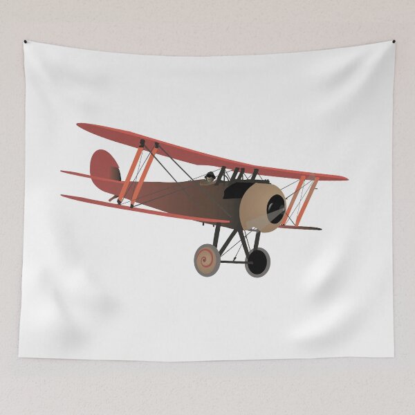 Item preview, Red World War I Biplane designed and sold by NorseTech.