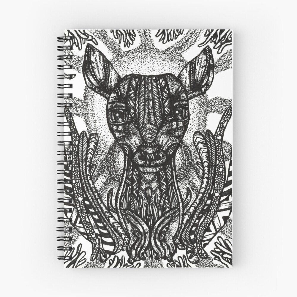 Item preview, Spiral Notebook designed and sold by Alabaster-Ink.